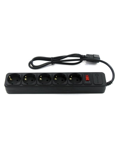 SP5B-110U. Сетевой фильтр 5 розеток, 1м, черный. 5bites в Новом Уренгое