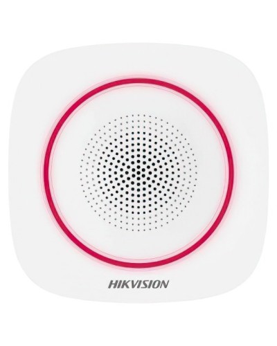 DS-PS1-II-WE(RU) Red Indicator. Оповещатель свето-звуковой радиоканальный. AX PRO Hikvision в Новом Уренгое