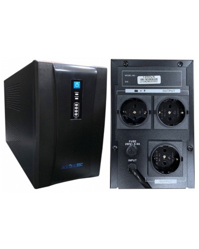UPS-220/1200VA. Источник бесперебойного питания. AccordTec в Новом Уренгое