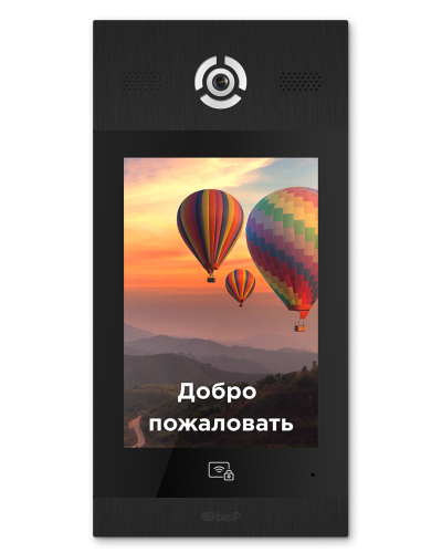 AA-14FB BLACK. Вызывная панель подъездного IP-домофона. BAS-IP в Новом Уренгое
