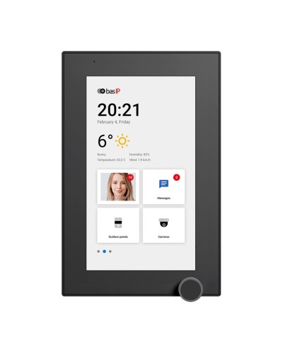 AZ-07L BLACK. Монитор IP-видеодомофона цветной. BAS-IP в Новом Уренгое