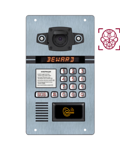 DKS15135 (2Мп, 2.1мм). Вызывная панель подъездного IP-домофона. Beward в Новом Уренгое