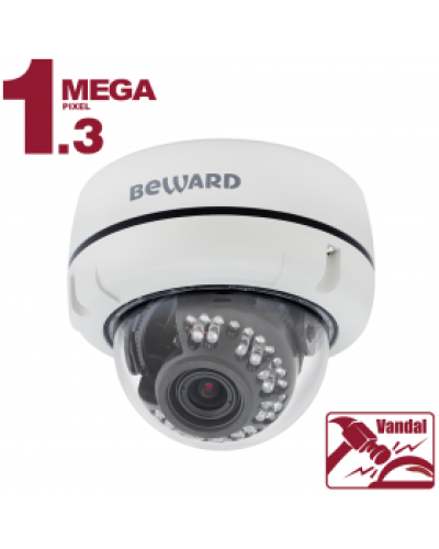 B1510DV. Видеокамера IP купольная. Beward в Новом Уренгое