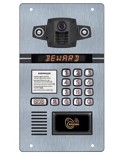 DKS15105. Вызывная панель подъездного IP-домофона. Beward в Новом Уренгое