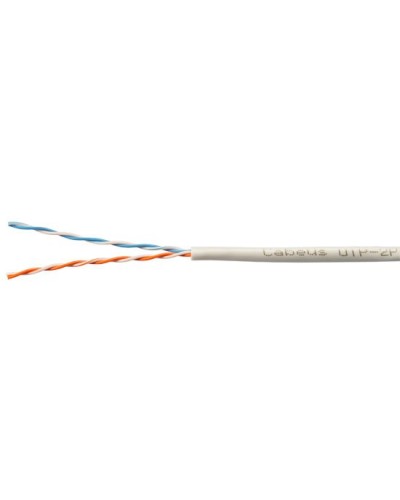 UTP-2P-Cat.5e-SOLID-LSZH-GY-LIGHT-100 (11079c-5). Кабель «витая пара» (LAN) для структурированных систем связи. CABEUS в Новом Уренгое