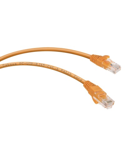 PC-UTP-RJ45-Cat.6-3m-OR (8701c), оранжевый. Патч-корд медный. CABEUS в Новом Уренгое