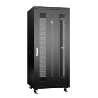 ND-05C-27U60/80-BK (8564c). Шкаф телекоммуникационный 19 напольный 27U. CABEUS