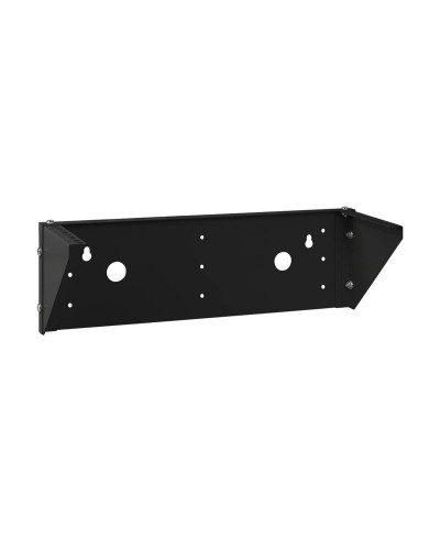 NC-3U-V-BK (12025c). Кронштейн настенный вертикальный 19 3U, цвет черный. CABEUS в Новом Уренгое