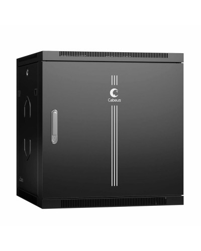 SH-05F-12U60/60m-R-BK (10744c). Шкаф телекоммуникационный 19 настенный 12U. CABEUS в Новом Уренгое