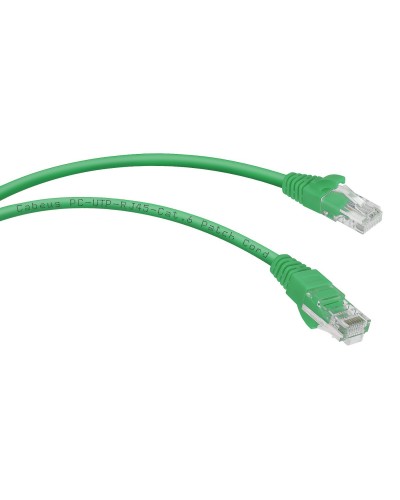 PC-UTP-RJ45-Cat.6-1m-GN (8684c), зелёный. Патч-корд медный. CABEUS в Новом Уренгое