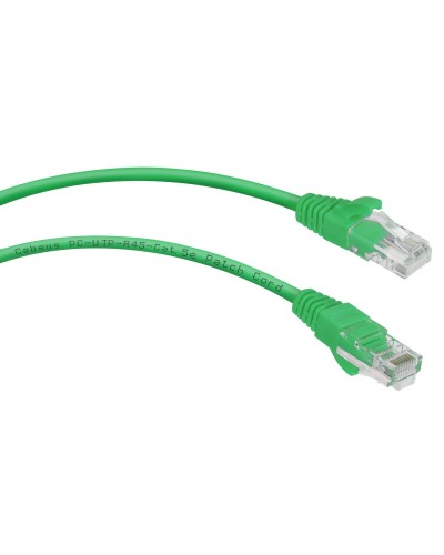 PC-UTP-RJ45-Cat.5e-2m-GN (7455c), зелёный. Патч-корд медный. CABEUS в Новом Уренгое