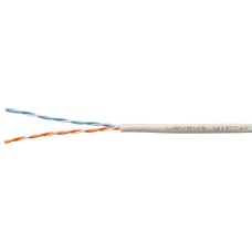 UTP-2P-Cat.5e-SOLID-LSZH-GY-LIGHT-500 (11079c). Кабель «витая пара» (LAN) для структурированных систем связи. CABEUS