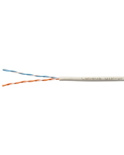 UTP-2P-Cat.5e-SOLID-LSZH-GY-LIGHT-500 (11079c). Кабель «витая пара» (LAN) для структурированных систем связи. CABEUS в Новом Уренгое