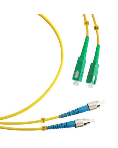 FOP(d)-9-SC/APC-FC/UPC-1,5m (8122c). Патч-корд оптический. CABEUS в Новом Уренгое