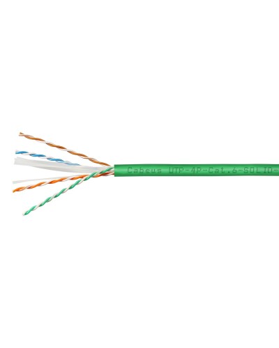 UTP-4P-Cat.6-SOLID-LSLTx-GN (11139c). Кабель «витая пара» (LAN) для структурированных систем связи. CABEUS в Новом Уренгое
