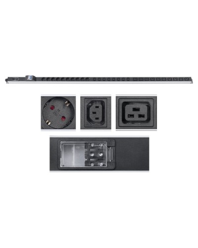 PDU-32-10S-10C19-8C13-B-T (9547c). Блок розеток. CABEUS в Новом Уренгое