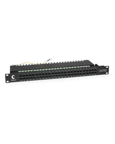 PL-50-TEL-Dual (7003c). Патч-панель 19. CABEUS в Новом Уренгое