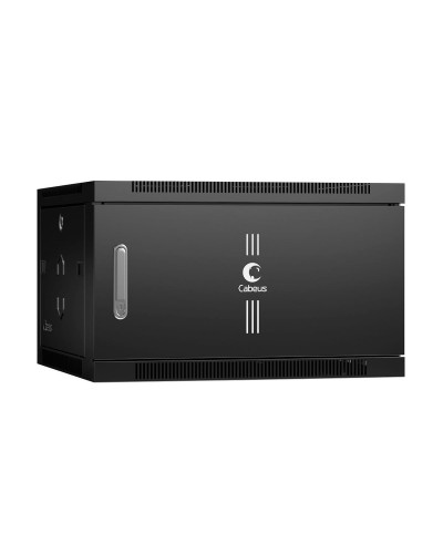 SH-05F-6U60/60m-BK (8588c). Шкаф телекоммуникационный 19 настенный 6U. CABEUS в Новом Уренгое
