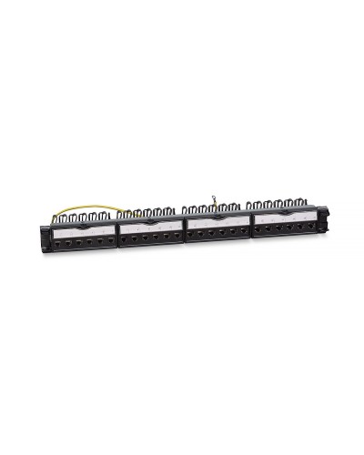 PL-24-KJ-RJ45-Cat.6-SH-180T (11833c): Патч-панель 19" (1U), 24 порта RJ-45, категория 6, полностью экранированная в Новом Уренгое