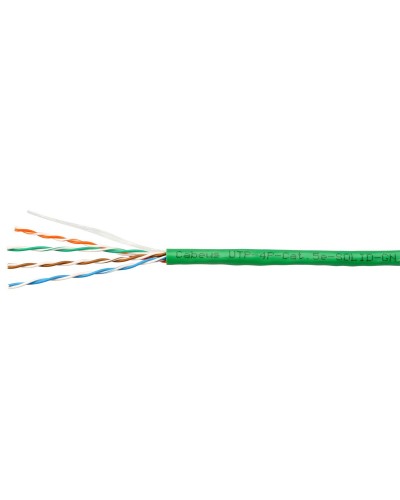 UTP-4P-Cat.5e-SOLID-GN (7250c). Кабель «витая пара» (LAN) для структурированных систем связи. CABEUS в Новом Уренгое