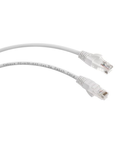 PC-UTP-RJ45-Cat.6-5m-LSZH (8881c), серый. Патч-корд медный. CABEUS в Новом Уренгое