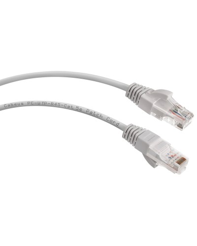PC-UTP-RJ45-Cat.5e-15m-LSZH (9592c), серый. Патч-корд медный. CABEUS в Новом Уренгое