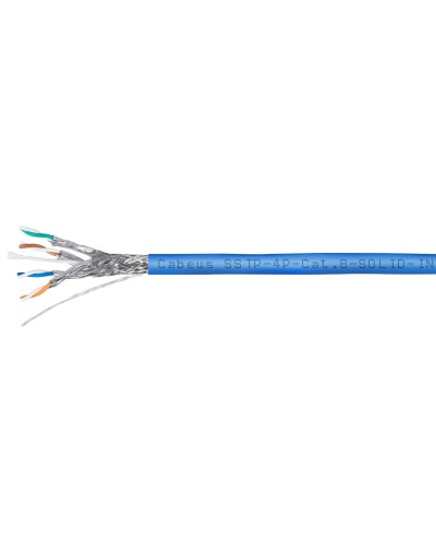 SSTP-4P-Cat.8-SOLID-IN-LSZH-BL (7750c). Кабель «витая пара» (LAN) для структурированных систем связи. CABEUS в Новом Уренгое