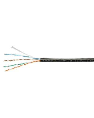 UTP-4P-Cat.5e-SOLID-BK-100 (7252c-5). Кабель «витая пара» (LAN) для структурированных систем связи. CABEUS в Новом Уренгое