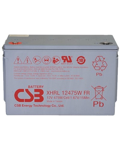 CSB XHRL 12475W FR. Аккумулятор герметичный свинцово-кислотный. CSB в Новом Уренгое