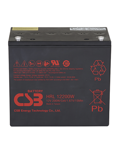 CSB HRL 12200W FR. Аккумулятор герметичный свинцово-кислотный. CSB в Новом Уренгое