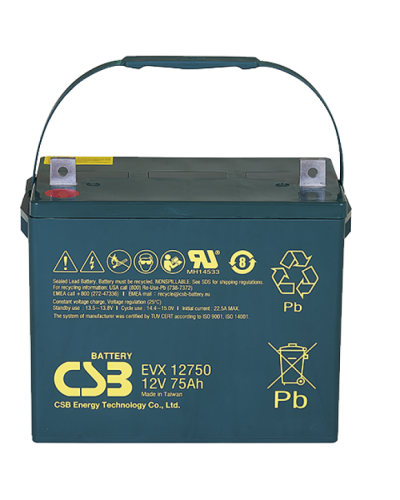 CSB EVX 12750. Аккумулятор герметичный свинцово-кислотный. CSB в Новом Уренгое