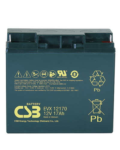 CSB EVX 12170. Аккумулятор герметичный свинцово-кислотный. CSB в Новом Уренгое
