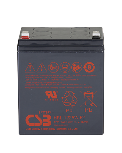 CSB HRL 1225W FR. Аккумулятор герметичный свинцово-кислотный. CSB в Новом Уренгое
