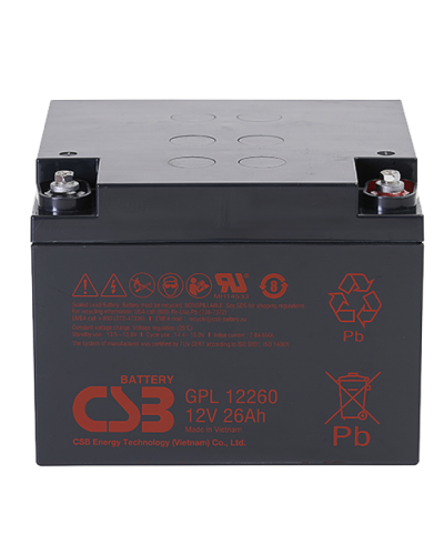 CSB GPL 12260. Аккумулятор герметичный свинцово-кислотный. CSB в Новом Уренгое
