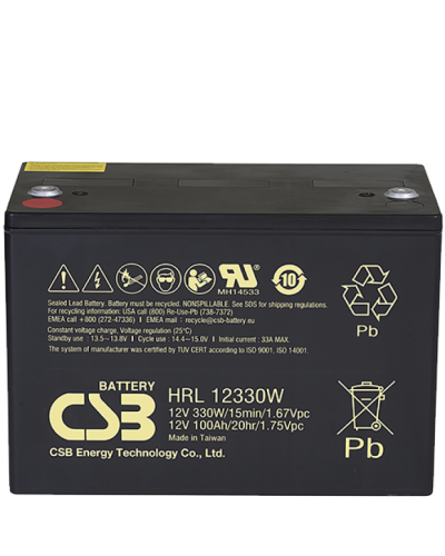 CSB HRL 12330W FR. Аккумулятор герметичный свинцово-кислотный. CSB в Новом Уренгое