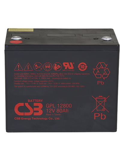 CSB GPL 12800. Аккумулятор герметичный свинцово-кислотный. CSB в Новом Уренгое