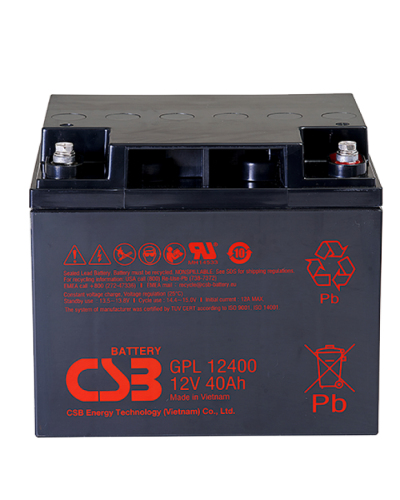 CSB GPL 12400. Аккумулятор герметичный свинцово-кислотный. CSB в Новом Уренгое