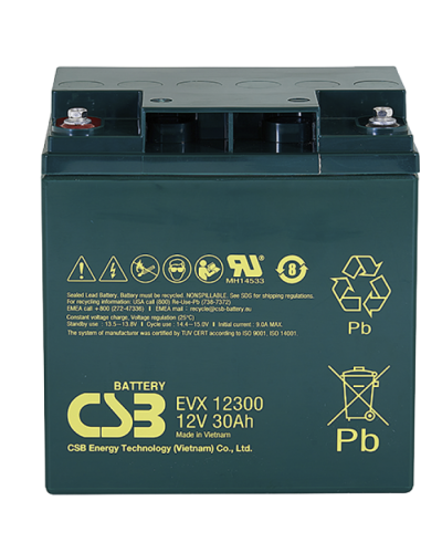 CSB EVX 12300. Аккумулятор герметичный свинцово-кислотный. CSB в Новом Уренгое
