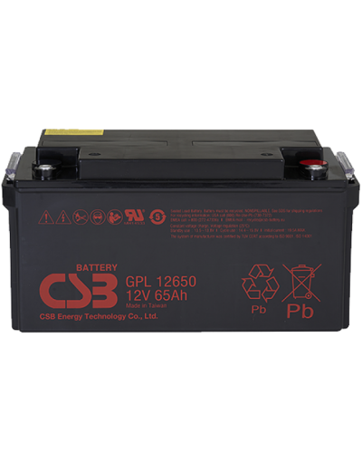 CSB GPL 12650. Аккумулятор герметичный свинцово-кислотный. CSB в Новом Уренгое