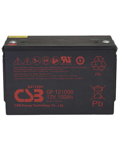 CSB GP 121000. Аккумулятор герметичный свинцово-кислотный. CSB в Новом Уренгое