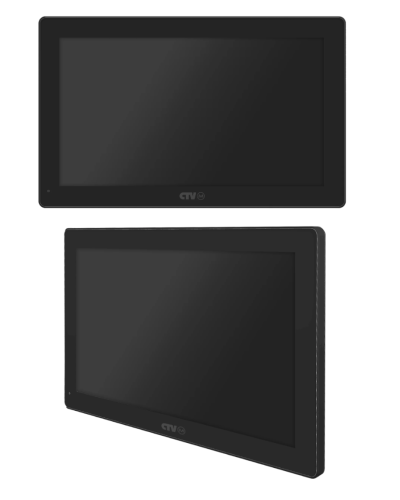 CTV-IM1030W Cloud 10 B (чёрный). Монитор домофона цветной. CTV в Новом Уренгое