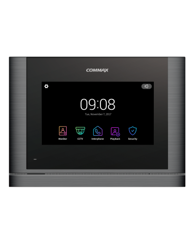 CDV-704MF/XL (темное серебро). Монитор видеодомофона цветной. Commax в Новом Уренгое