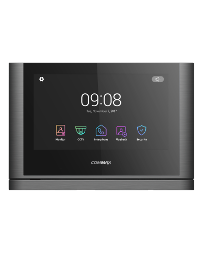 CDV-1024MA/VZ (светлое серебро) Black Smog. Монитор видеодомофона цветной. Commax в Новом Уренгое