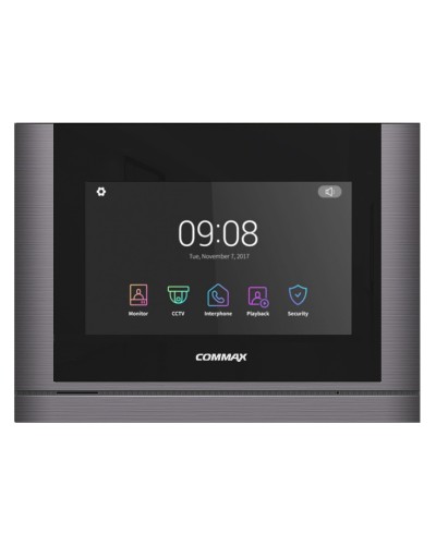 CDV-1024MA/XL (темное серебро). Монитор видеодомофона цветной. Commax в Новом Уренгое