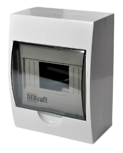 ЩРН-П-6 IP41 настенный (31009DEK). Щиток модульный с прозрачной дверцей. DEKraft в Новом Уренгое