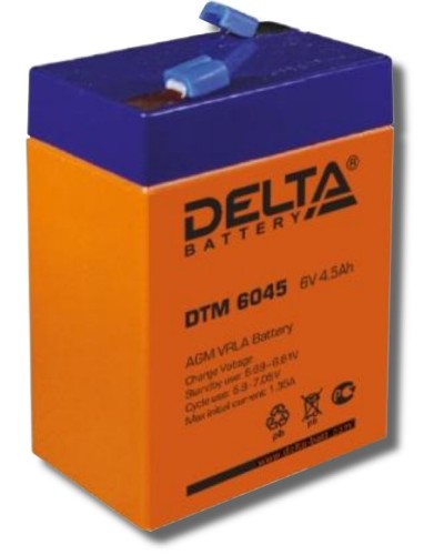 Delta DTM 6045. Аккумулятор герметичный свинцово-кислотный. Delta в Новом Уренгое