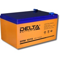 Delta DTM 1215. Аккумулятор герметичный свинцово-кислотный. Delta