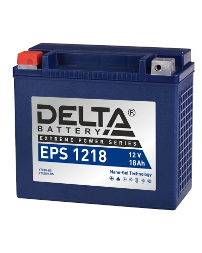 Delta EPS 1218. Аккумулятор герметичный свинцово-кислотный стартерный. Delta в Новом Уренгое