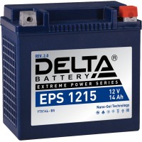 Delta EPS 1215. Аккумулятор герметичный свинцово-кислотный стартерный. Delta