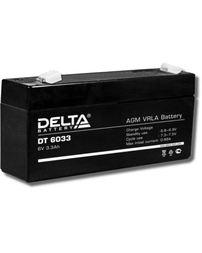 Delta DT 6033. Аккумулятор герметичный свинцово-кислотный. Delta в Новом Уренгое
